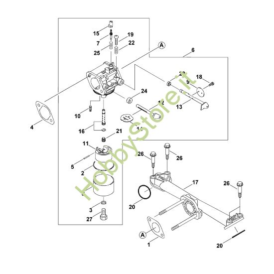 Picture of I - Carburatore FH381V-AS51